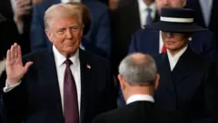 ترامپ ادای سوگند