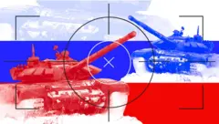 Орус желегинин түстөрүнө боелгон танктар