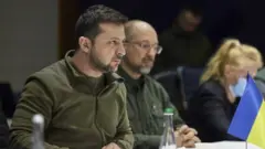 Ukrainian President Volodymyr Zelensky