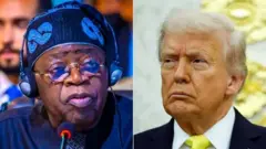 Tinubu da Donald Trump 