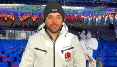 Berkin Usta Türkiye'yi Pekin Kış Olimpiyatları'nda temsil etmişti