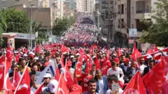 şırnak'taki yürüyüş