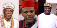 Eze Chukwuemeka Eri, Nnamdi Kanu na Ifeanyi Ubah