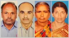 இறந்த நான்கு பேர்