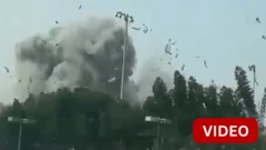 மத்திய கிழக்கில் இரான் பதில் தாக்குதல்; பஹ்ரைனில் பதிவான காட்சி