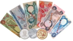 Old Naira notes and coins