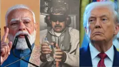 व्हेनेझुएला हल्ल्यावर भारतासह अनेक देशांनी प्रतिक्रिया दिल्या आहेत.