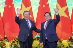 Ông Lý Cường và ông Phạm Minh Chính