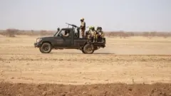 የቡርኪና ፋሶ ጦር በቅኝት ሥራ ላይ