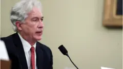 CIA Director William Burns speaks during a House Intelligence Committee hearing on worldwide threats