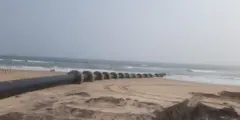 సముద్రంలో పైప్‌లైన్