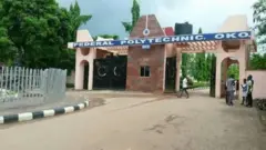 Federal Polytechnic Oko main gate