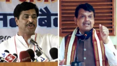 प्रमोद महाजन आणि देवेंद्र फडणवीस