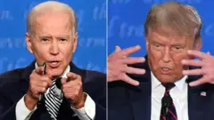 Joe Biden y Donald Trump