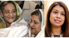 শেখ হাসিনা, শেখ রেহানা এবং টিউলিপ সিদ্দিক