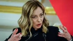 رئيسة وزراء إيطاليا جيورجيا ميلوني.