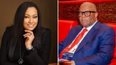 Aworan Natasha Akpoti Uduagha ati Godswill Akpabio