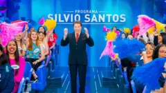 Apresentador Silvio Santosjogo do 21 cartasseu programa