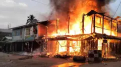 မီးလောင်နေတဲ့ အခြေအနေ 