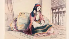 অটোমান সাম্রাজ্যের হেরেমের কাল্পনিক চিত্র