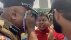 ජනාධිපති ලේකම් කාර්යාලය ඉදිරිපිට විරෝධතාවයක් 