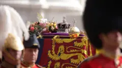 تابوت ملکه الیزابت دوم﻿