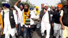 ਕਿਸਾਨਾਂ ਦਾ ਪ੍ਰਦਰਸ਼ਨ