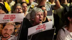 Crowds of protesters gathered in Tel Aviv over the weekend demanding the immediate release of the hostages