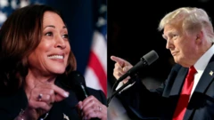 டிரம்ப் vs கமலா ஹாரிஸ் 