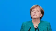Nemačka kancelarka Angela Merkel na konferenciji za štampu 12. februara 2017.