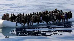 پناهجویان در سواحل تونس