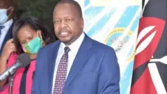 Waziri wa Afya nchini Kenya Mutahi kagwe