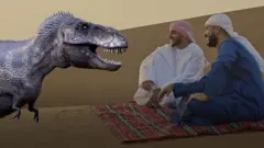 حلم محمد بن سلمان: خادمات آلية، قمر مزيف، وجزيرة للديناصورات