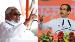 नितीश कुमार, उद्धव ठाकरे