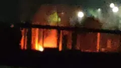 મસ્જિદમાં આગ