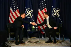 US Vice President JD Vance speaks during the 61st Munich Security Conference (MSC), in Munich, Germany, 14 February 2025. High-level international decision-makers meet at the 61st Munich Security Conference in Munich from 14 to 16 February 2025 during their annual meeting to discuss global security issues.
Munich Security Conference 2025, Germany - 14 Feb 2025