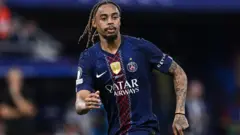 Ɗanwasan gaba na Paris St-Germain da Faransa Bradley Barcola