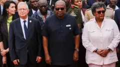 Wal-gahii gaggeessitoonni biyyoota Afrikaafi Kariibiyaanii Gaanatti gaggeessan 