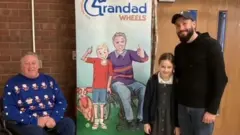 Brian Abram with Emily and Stephen
