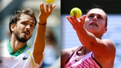 سابالنکا و مدودف