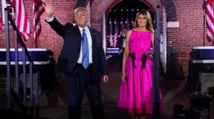 трамп и мелания