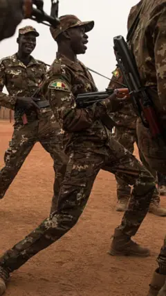 Soldats maliens