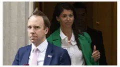 Matthew Hancock and Gina Coladangelo