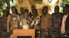 အာဏာသိမ်းမှုကို ကြေညာချိန် 