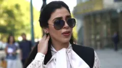 Emma Coronel Aispuro, wife of accused Mexican drug lord Joaquin "El Chapo" Guzman,