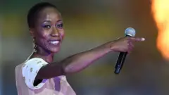 La chanteuse franco-malienne Rokia Traoré
