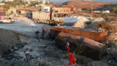 موقع الانفجار
