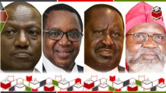 ምርጫ ኬንያ 2022: ኣብ ፕረዚደንታዊ ምርጫ ዝወዳደሩ መነመን እዮም?
