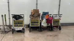 Carrinhos de bagagem