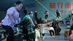 在中國，軍事風格的減重營隊越來越受歡迎，人們通常自願報名參加一個月，並遵循嚴格的日常安排，包括高強度的運動、強制稱重和零食限制等。